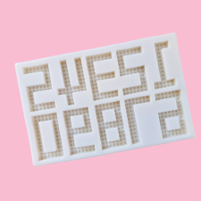  Lego számok (0-9), szilikon formázó sütés és főzés