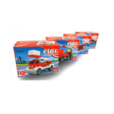  Lego tűzoltóautó / darus autó /  motorcsónak autópálya és játékautó
