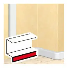 LEGRAND 010580 DLP távtartó padlószegélyre szereléshez villanyszerelés