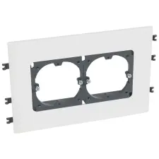 LEGRAND 010924 DLP Ø60 szerelvénykeret kettős, 130-as fedélhez villanyszerelés
