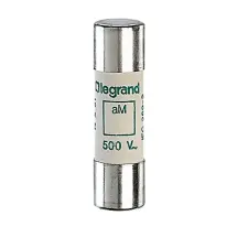 LEGRAND 014006 Lexic hengeres olvadóbiztosító 6A aM 14 x51 ütőszeg nélkül villanyszerelés