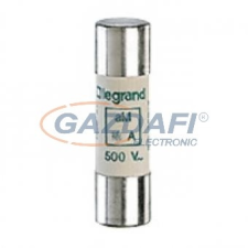 LEGRAND 014012 Lexic hengeres olvadóbiztosító 12A aM 14 x51 ütőszeg nélkül villanyszerelés