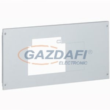 LEGRAND 021227 XL3 4000 fém előlap 300mm kikocsizható vízszintes DPX250+motoroshoz villanyszerelés