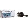 LEGRAND 022546 Vistop 125A 4P oldalsó, fekete karral, terhelésszakaszoló kapcsoló sínre