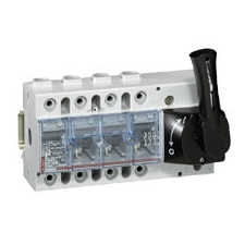 LEGRAND 022553 Vistop 160A 4P mellső, fekete karral, terhelésszakaszoló kapcsoló sínre ( Legrand 022553 ) villanyszerelés