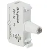 LEGRAND 022912 Osmoz csavaros fényforrás elem - zöld 24V ~/=
