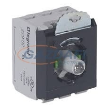 LEGRAND 023004 Osmoz csavaros aljzat - Z+Ny 24V~/= - piros villanyszerelés