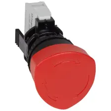 LEGRAND 023720 Osmoz vészleállító gomb reteszoldás forgatással - Ny - piros Ø40 villanyszerelés