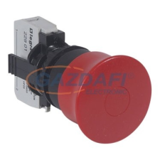 LEGRAND 023721 Osmoz vészleállító gomb reteszoldás húzással - Ny - piros Ø40 villanyszerelés