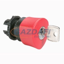 LEGRAND 023892 Osmoz vészleállító gomb reteszoldás kulccsal EN418 Ø40 - piros villanyszerelés