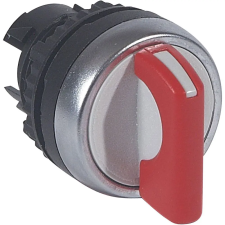 LEGRAND 023921 Osmoz forgatókaros 3 fix állású kapcsoló - piros villanyszerelés