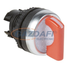 LEGRAND 024035 Osmoz forgatókaros 2 fix állású világító kapcsoló - piros villanyszerelés