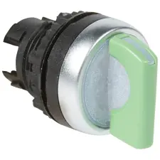 LEGRAND 024036 Osmoz forgatókaros 2 fix állású világító kapcsoló - zöld villanyszerelés