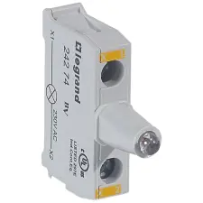 LEGRAND 024274 Osmoz csavaros fényforrás elem, tokozatra - sárga 230V ~ villanyszerelés