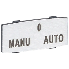 LEGRAND 024344 Osmoz cimke 9mm "MANU - O - AUTO" villanyszerelés