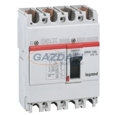 LEGRAND 027018 DRX100 4P 10 kA 100A t.m. kompakt megszakító villanyszerelés
