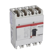 LEGRAND 027018 DRX100 4P 10 kA 100A t.m. kompakt megszakító ( Legrand 027018 ) villanyszerelés