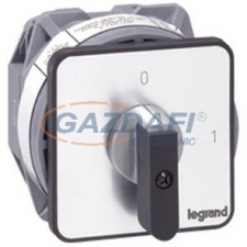 LEGRAND 027408 Görgős kapcsoló 4P 20A PR17 0-1 villanyszerelés