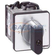 LEGRAND 027504 Görgős kapcsoló 3P 16A PR12 0-1-2-3 villanyszerelés