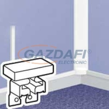 LEGRAND 031202 DLP mini csatorna végzáró 20x12,5 csatornához villanyszerelés