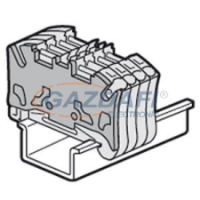 LEGRAND 037588 Viking3 szigetelő végzáró 5 mm osztástávolság 2 be- 2ki, rugóshoz villanyszerelés