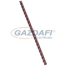 LEGRAND 038402 Duplix 2 jelölő piros villanyszerelés