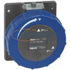 LEGRAND 051147 Hypra beépíthető aljzat 3P+E 16A 200/250V IP66/67 villanyszerelés