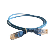 LEGRAND 051546 rj45-rj45 cat6 árnyékolatlan (u/utp) lszh (lsoh) 1 méter kék d: 5,2mm awg24 lcs3 patch kábel kábel és adapter