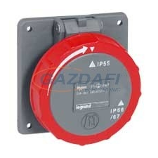 LEGRAND 053050 Hypra Dafbe-323k06 400V~ IP66/67-55 rögzíthető aljzat villanyszerelés
