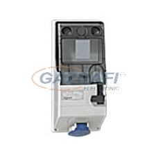 LEGRAND 057261 P17 Tempra Dafbsr-322k06 mT 230V IP66 reteszelt aljzat villanyszerelés