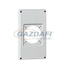 LEGRAND 057712 P17 Tempra kompakt előlap 1 férőhelyes, 16-32A villanyszerelés