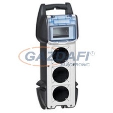 LEGRAND 058943 P17 ipari elosztósor, üres villanyszerelés