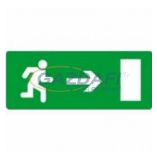 LEGRAND 060991 LEGRAND tartalékvilágítás piktogram 227x90mm, jobbra villanyszerelés