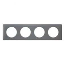 LEGRAND 066734 Céliane 4-es keret, kékesszürke villanyszerelés