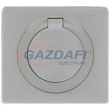 LEGRAND 067841 Céliane 2P+F rugós csatlakozóaljzat burkolat, csapófedeles IP44 villanyszerelés