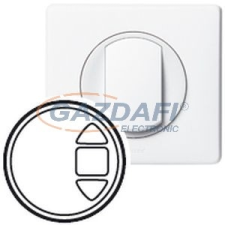 LEGRAND 068179 Céliane Somfy redőnykapcsoló burkolat, fehér villanyszerelés