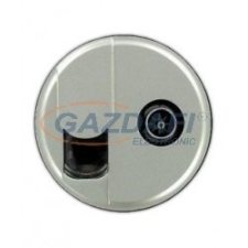 LEGRAND 068539 Céliane RJ 45 telefon- + TV aljzat burkolat, titán villanyszerelés
