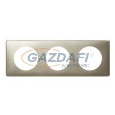 LEGRAND 068903 Céliane hármas keret, titán villanyszerelés