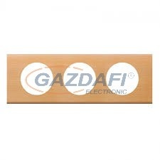 LEGRAND 069213 Céliane hármas keret, juhar villanyszerelés