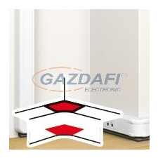 LEGRAND 075712 Állítható belső könyök: 80–100° antimikrobiális 130x50 mm kábelcsatornához villanyszerelés
