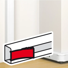LEGRAND 075729 DLP fedél 45 mm széles, antimikrobiális csatornához villanyszerelés