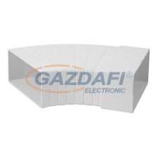 LEGRAND 075810 Állítható belső könyök: 80–120° szürke 80×50 mm kábelcsatornához villanyszerelés