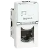 LEGRAND 076563 Program Mosaic LCS2 RJ45 aljzat Cat 6 STP, 1 modul, fehér ( Legrand 076563 ) (076563)