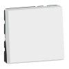 LEGRAND 078715L Program Mosaic nyomó, 2 modul, fehér, antimikrobiális