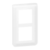 LEGRAND 078854L Program Mosaic keret régi 57 mm-es soroláshoz, 2x2m, függőleges, fehér
