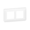 LEGRAND 078864L Program Mosaic keret régi 57 mm-es soroláshoz, 2x2m, vízszintes, fehér