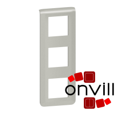 LEGRAND 079323L, Program Mosaic Keret 3X2 Modulos, Függőleges, Alumínium villanyszerelés