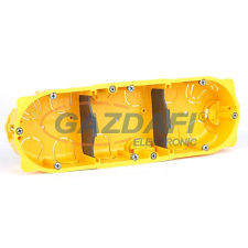 LEGRAND 080053 Batibox süllyesztődoboz gipszkartonfalba hármas doboz, 50mm mély villanyszerelés