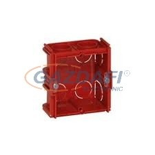 LEGRAND 080161 Batibox süllyesztődoboz téglafalba egyes, 60mm mély négyzet villanyszerelés