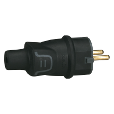 LEGRAND 2P+F GUMI CSATLAKOZÓDUGÓ, FÖLDELT HÁTSÓ BEKÖTÉSŰ, IP44 16AA villanyszerelés